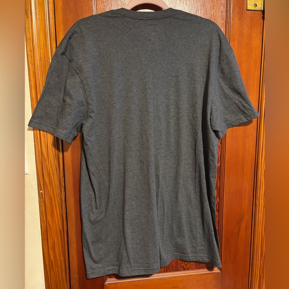 POLO RALPH LAUREN Dark Gray Men’s Short Sleeve V-Neck T-Shirt Size Large - Picture 4 of 4